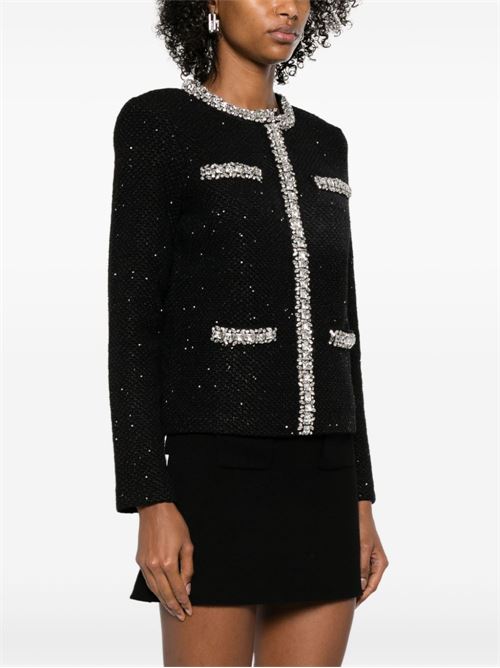 Sequin Jacket SELF PORTRAIT | RS25035CBBLACK